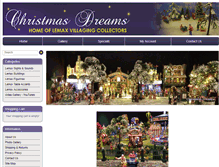 Tablet Screenshot of christmasdreams.com.au
